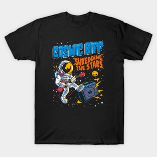 Cosmic Riff - Shredding the Stars T-Shirt